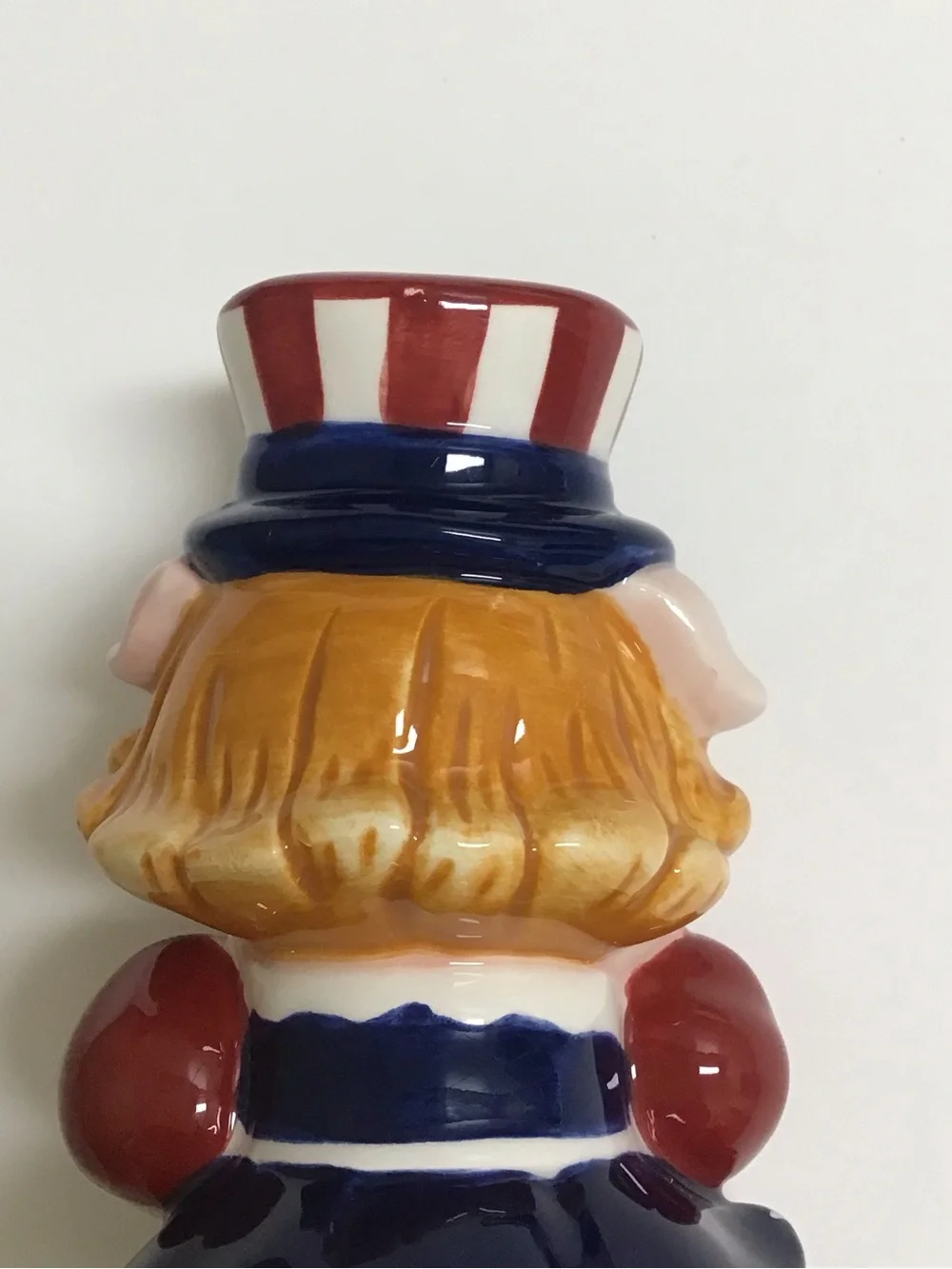 Patriotic Pigs Salt & Pepper Shakers Uncle Sam Americana USA Ceramic 4th of July